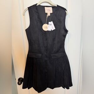 NWT Camila Coelho Faux Suede Dress